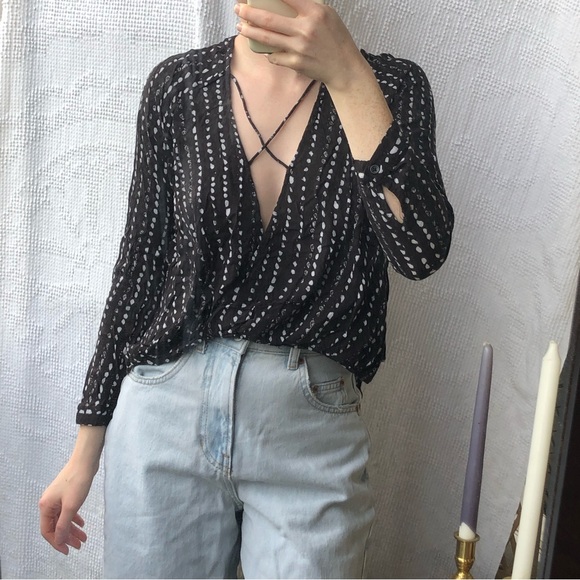 Urban outfitters polka dot shirt